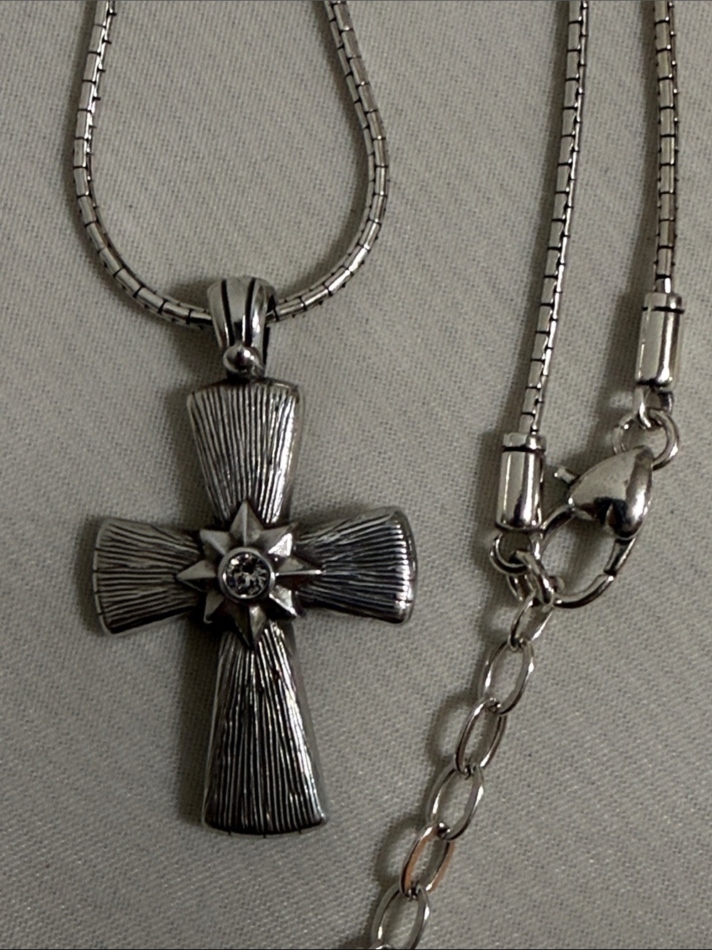 RARE Brighton Precious Cross Necklace